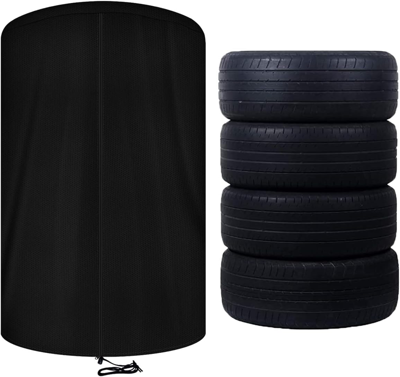 Tire Storage Bags, Universal Spare Tire Cover, Fits up to Diameter 30" Tires, Wa
