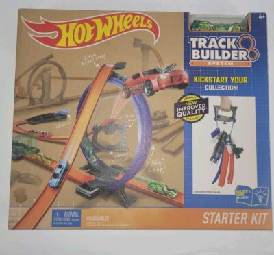 Mattel Hot Wheels Track Builder System Stunt Kit NEW in Sealed Box DFL28