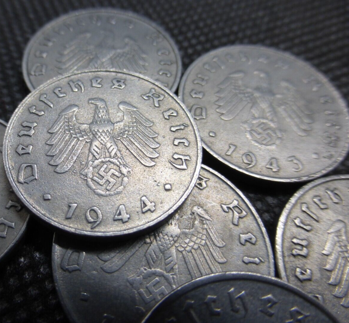 Rare Old WW2 Nazi Germany War Coin WWII Gift Authentic Relic Military Army Cent