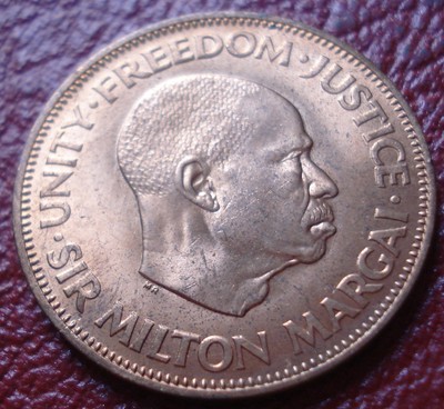 1964 SIERRA LEONE 1 CENT IN UNCIRCULATED CONDITION