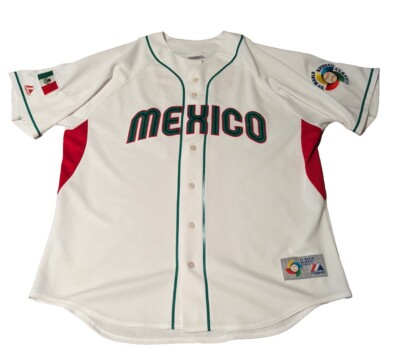 Jorge Cantu 2009 WBC Mexico Majestic Jersey RARE Size XL