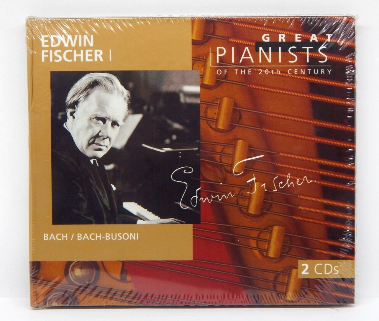 エドウィン・フィッシャー バッハ ピアノ協奏曲 2点セット Edwin Fischer ~ NEW 2-CD Set (Philips Great Pianists of the