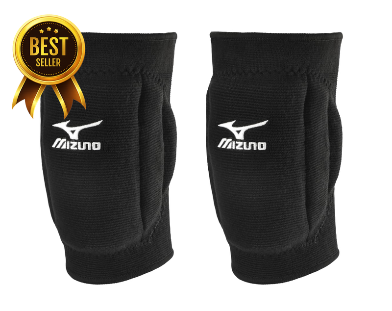 Mizuno T10 plus Kneepad, ADULT Volleyball Kneepad, Black, One Size