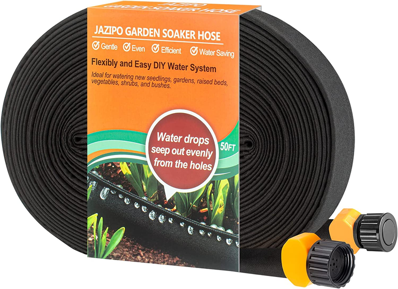 For Garden 50 Ft 2 Pack Linkable Drip Irrigation Hose Leakproof