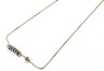 925 Sterling Silver 7 Ring & Fine Link Chain Necklace Fine Jewellery Length 42cm-2.JPG