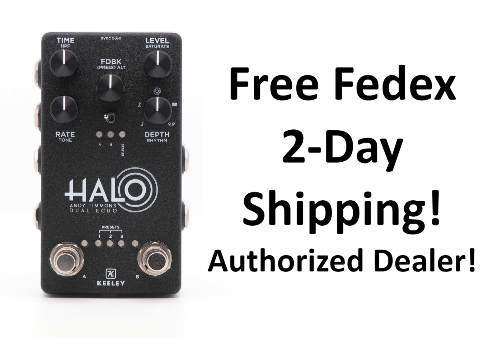 ギター Keeley HALO Andy Timmons DUAL ECHO Delay Halo - Andy Timmons Dual Echo - Keeley Electronics Guitar