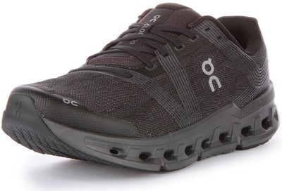 Pre-owned On Running Cloudgo Women Sneakers Black Grey Size Us 5 - 11
