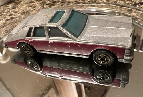 Cadillac Seville 1:64 Diecast Car Hong Kong Vintage 1980 Silver