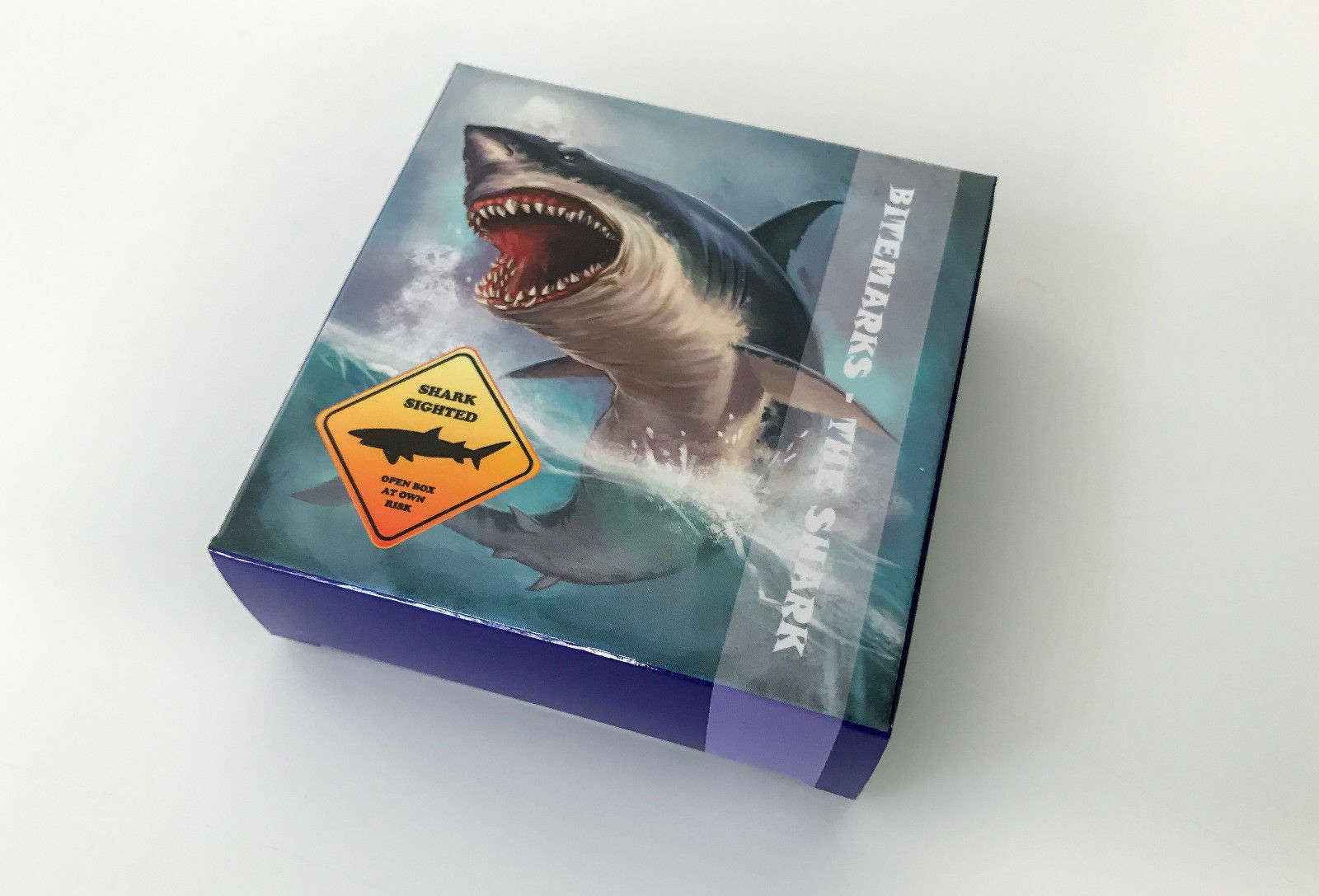 COA # 392-999 - Palau 2017 5$ Shark Bitemarks 1oz Silver Coin Proof