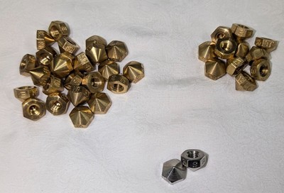 Makergear OEM parts: 0.35 brass nozzles for V4 Hot End
