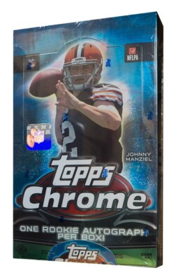 2014 Topps Chrome Football Hobby Box