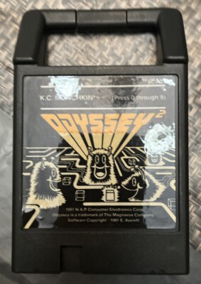 K.C. Munchkin (Magnavox Odyssey2/Videopac, 1981) Cartridge Only