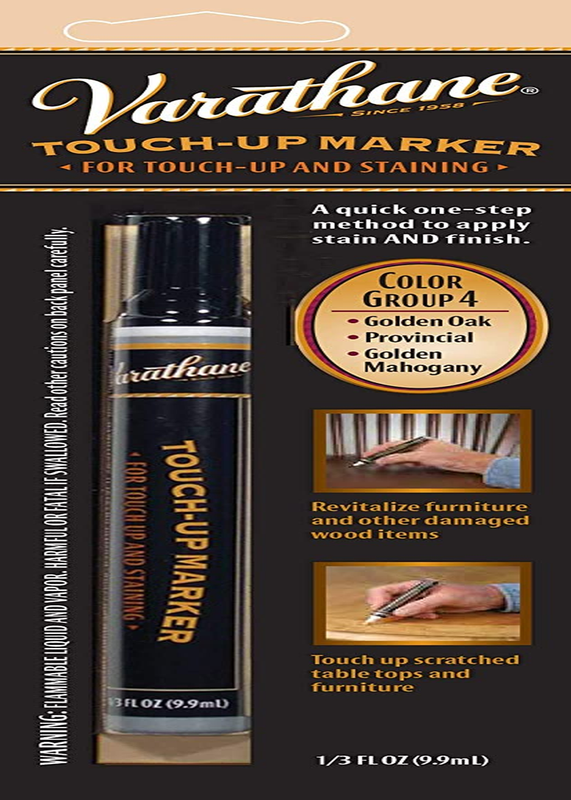 Varathane 215355 Wood Stain Touch-Up Marker for Golden Oak, Provincial, Golden M