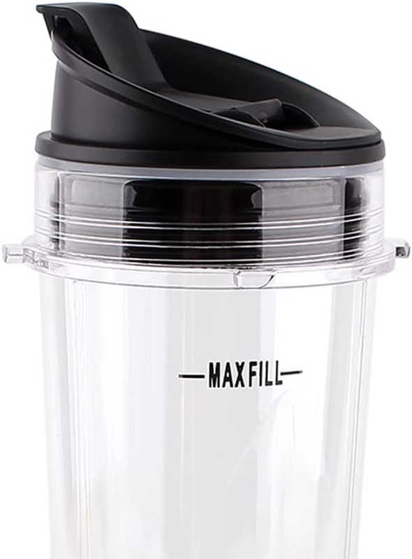 Parts Lids for 16Oz Cups,Compatible with Ninja Blender BL660 BL770 BL740 BL771 B