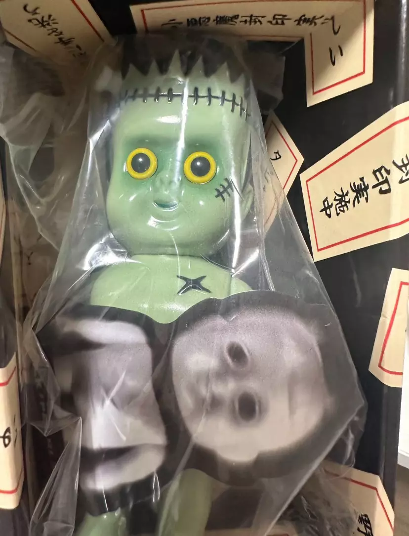 Blackpearls Hapy Frankie Hidden Ver. Rare Green Vinyl Sofubi