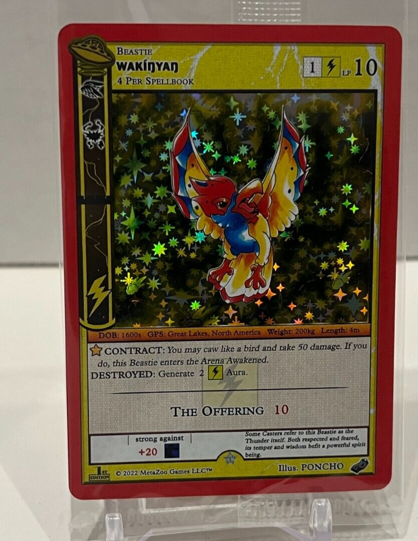 週末SALE！！SOWOOZOO&MAGIC SHOP&THE SOUL ONE MetaZoo - UFO 1st Edition - Wakinyan Sealed Promo NM/MINT | eBay