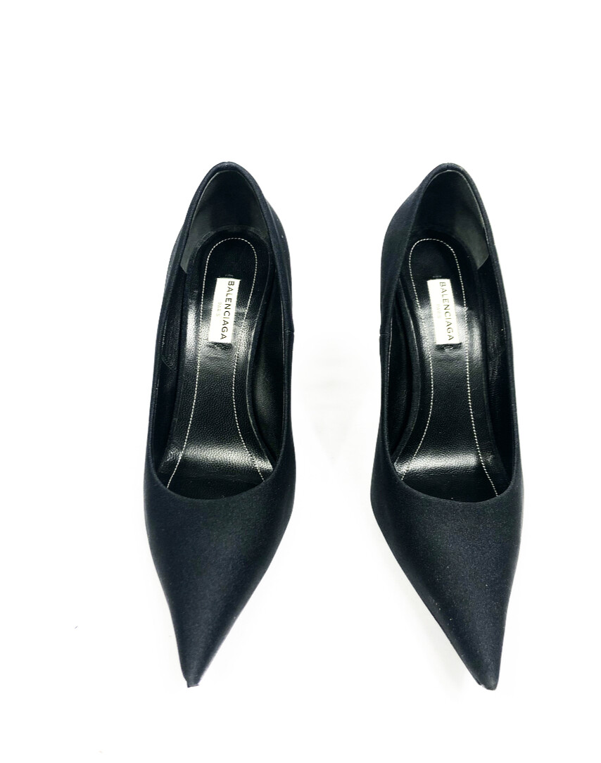 パンプス BALENCIAGA Balenciaga XL Pumps (720949.W04Z0 1000 BLACK) Balenciaga Women's' XL Padded Pump Heels in Black | LN-CC®