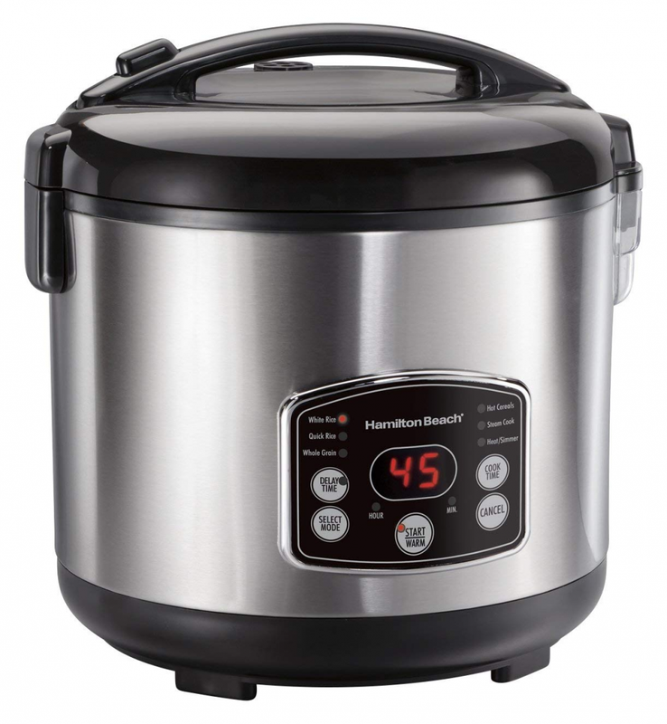 Stainless Steel 7 Cup | Rice And Hot Cereal Cooker