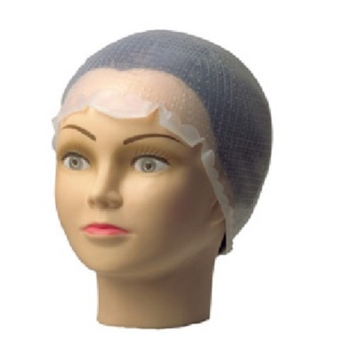 Comair Strähnenhaube Silikon Transparent Groß