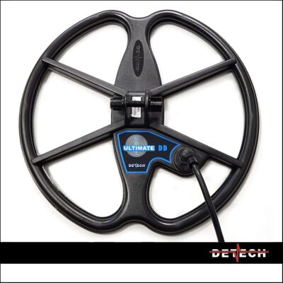 Plaque de Montage Bobine DD Ultimate 11 " DETECH Chaser Desert Gold Métaux 29 CM