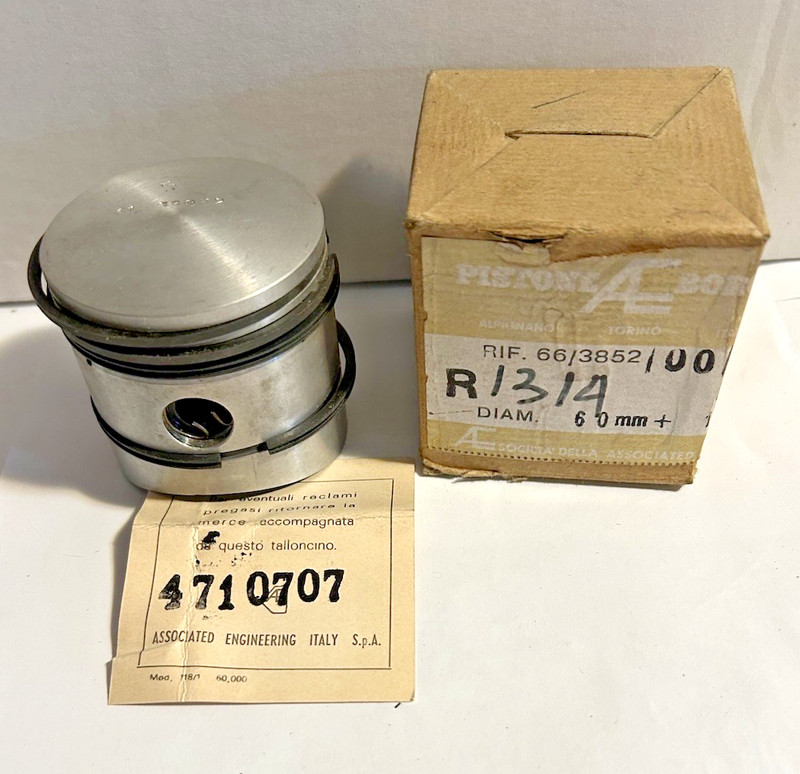 Pistone Borgo Moto Gilera 150 Cc.  Diametro 61