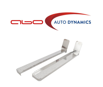 Dee Zee For Chevy - 6'' Brite - Tread��_ Cab Length Silver Running Boards #DZ1051