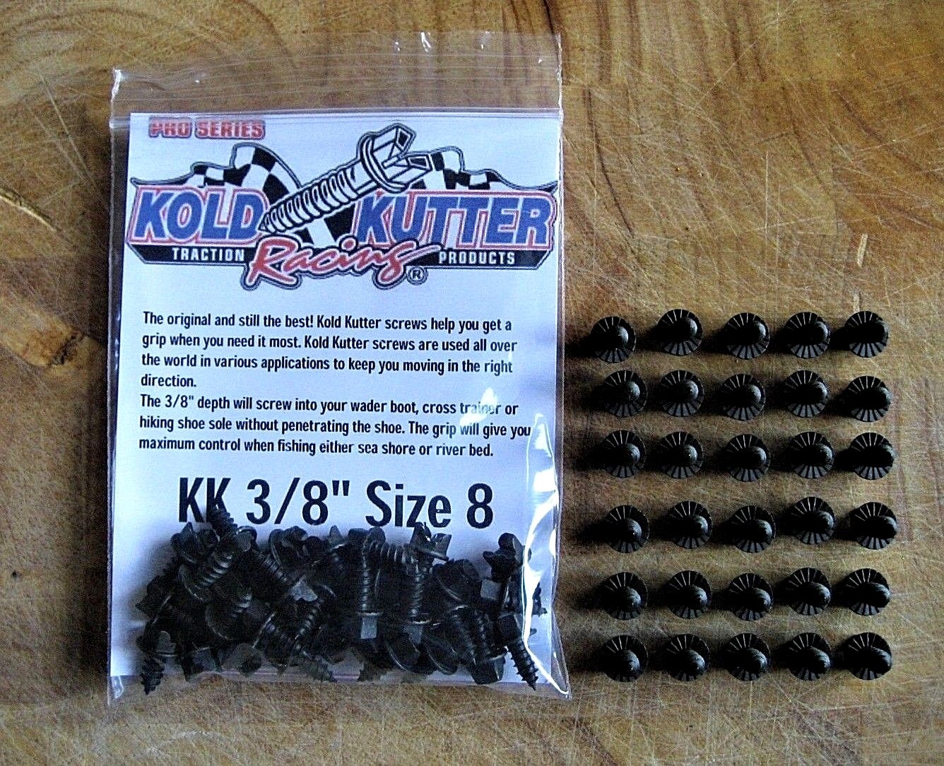 kold kutter screws for wading boots