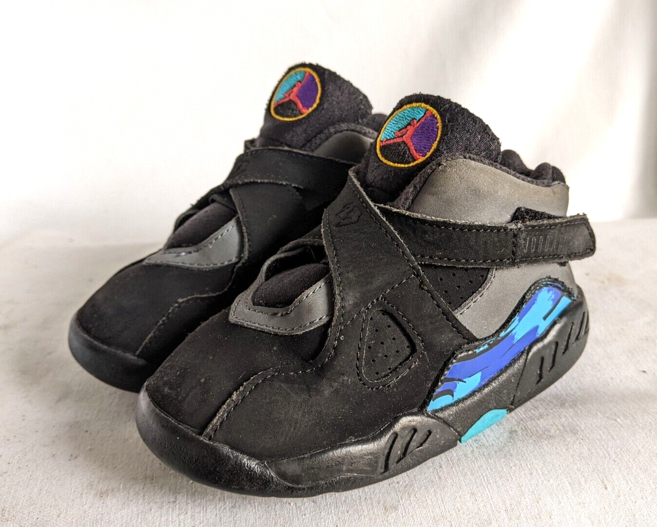 BABY  TODDLER 2015 JORDAN 8C DS RETRO 8 AIR RAID AQUA BABY 305360