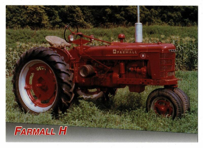 Farmall H Tractor Ertl Collector Card - C49