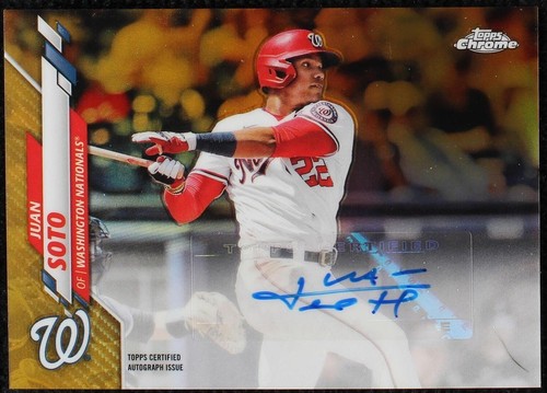 2020 Topps Chrome Update Series - Juan Soto #USA-JS