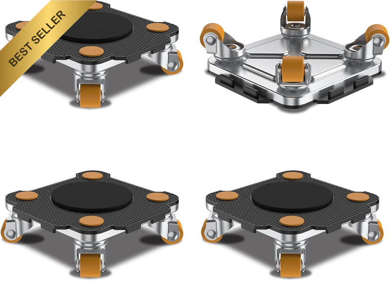 Furniture Mover with Wheels, 360° Rotation Wheels Furniture Dolly for Moving Hea