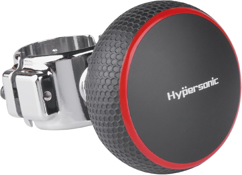 Hypersonic Large Steering Wheel Knob, Steering Wheel Spinner, Smooth and Durable