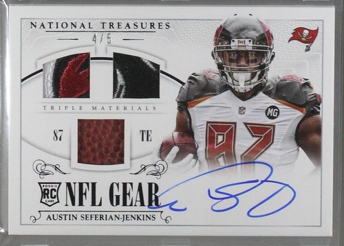 2014 Panini National Treasures Austin Seferian-Jenkins #RGS-AS