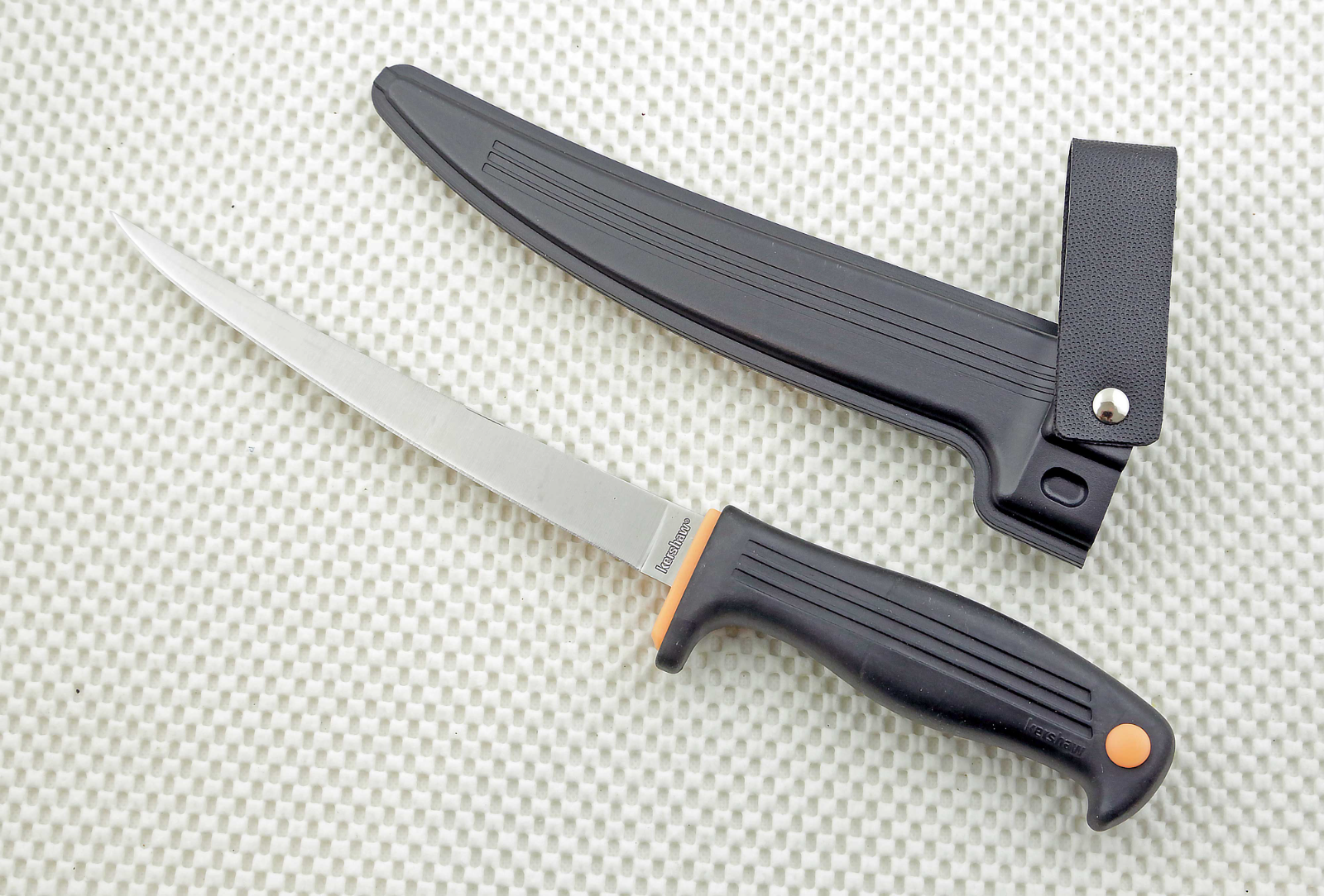 # 1257 Kershaw Clearwater 7" Fish Fillet Knife sheath 1257X new on Card fishing