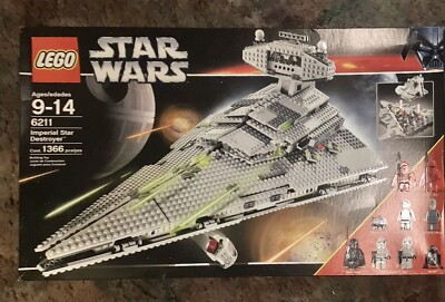 2006 LEGO Star Wars Imperial Star Destroyer (6211) Retired Open Box Unused