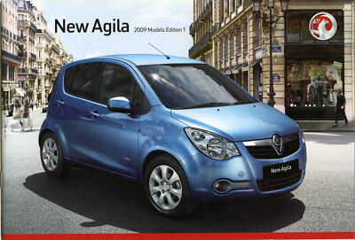 Vauxhall New Agila B Range 2009 No1. Expression,Club, Design Models