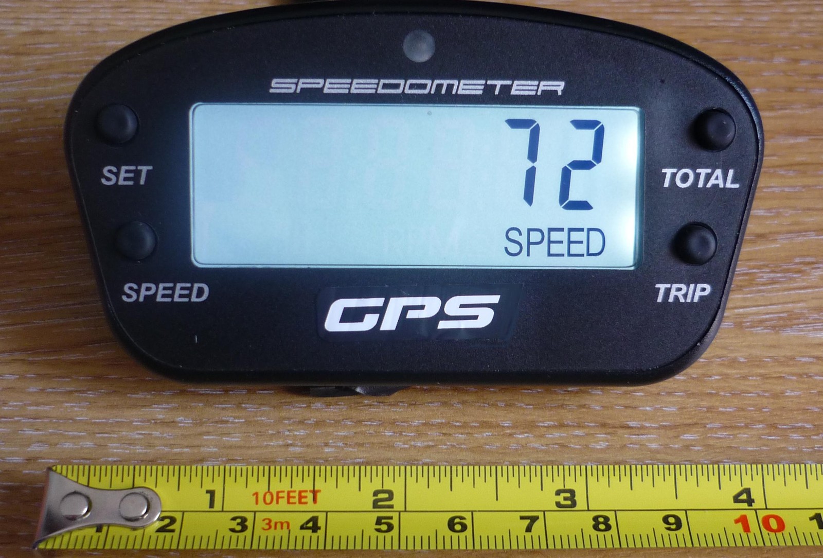 Digital GPS Speedometer Speedo Gauge waterproof fits Motorcycle or Car