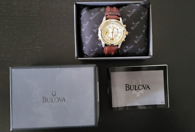 Vintage Millenia Bulova Mens Watch