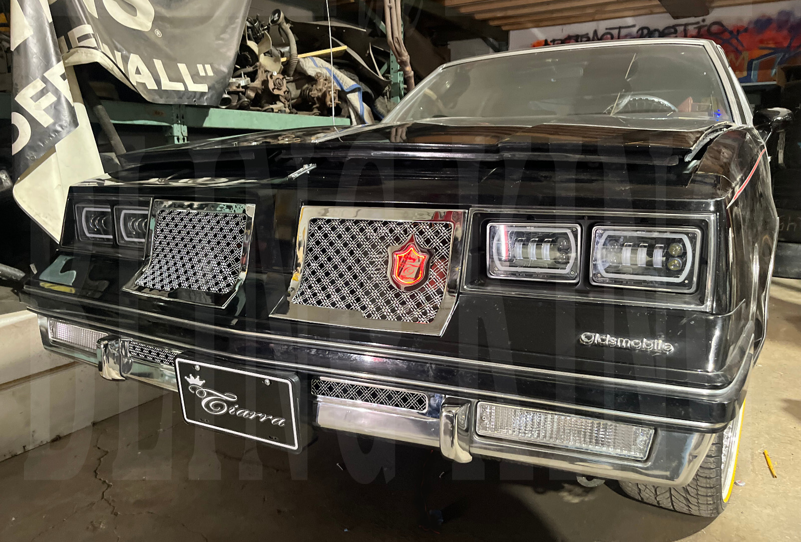 1981-1987 Olds Cutlass Supreme Chrome Grill Triple Weave