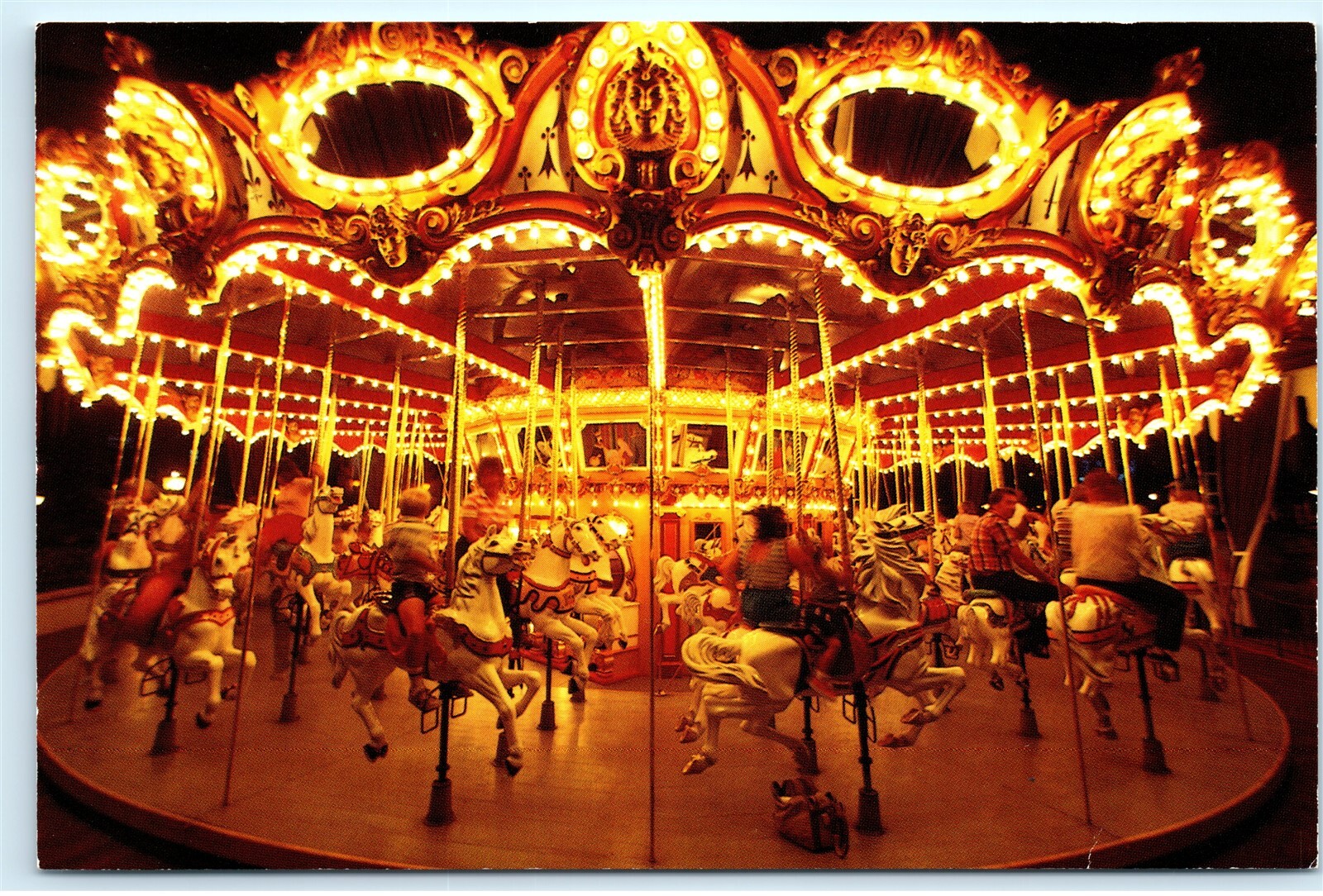 Disneyland Carrousel Carousel Fantasyland Vintage 4x6 Postcard E44 | eBay