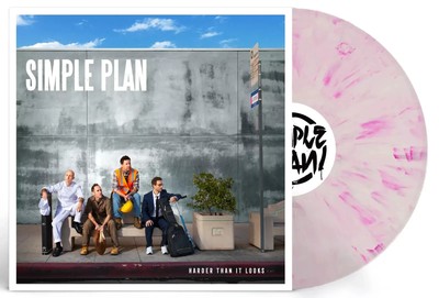 Simple Plan | Pink Vinyl LP | Harder Than It Looks  | Simple Plan