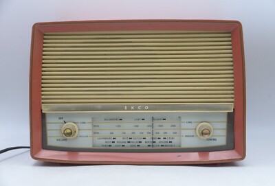 Vintage Valve Ecko Radio U332 Red/Pink