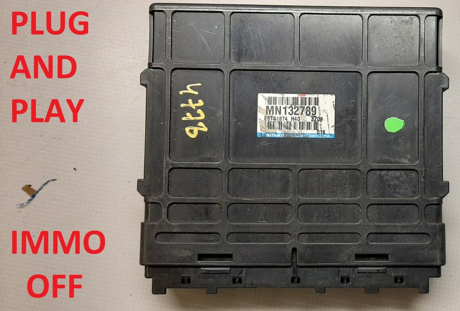 ECU MN132789 E6T41874 PLUG AND PLAY IMMO OFF Mitsubishi ECU MN132789 E6T41874 PLUG AND PLAY IMMO OFF Mitsubishi