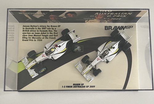 限定 1/43 ブラウンGP 2009 オーストラリアGP 1-2FINISH 限定 1/43 ブラウンGP 2009 オーストラリアGP 1-2FINISH