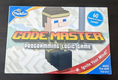 Minecraft Code Board Game Master Programming Logic 2015 Think Fun Factory Sealed