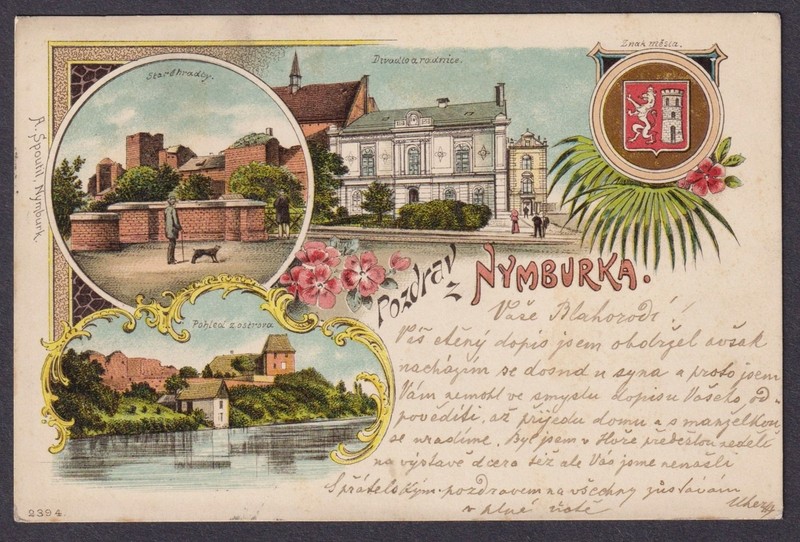 Nimburg Nymburk Ak Litho Bohemia BÃ¶Hmen (BohÃªMe) TchÃ¨Que Cechy Czechia Carte