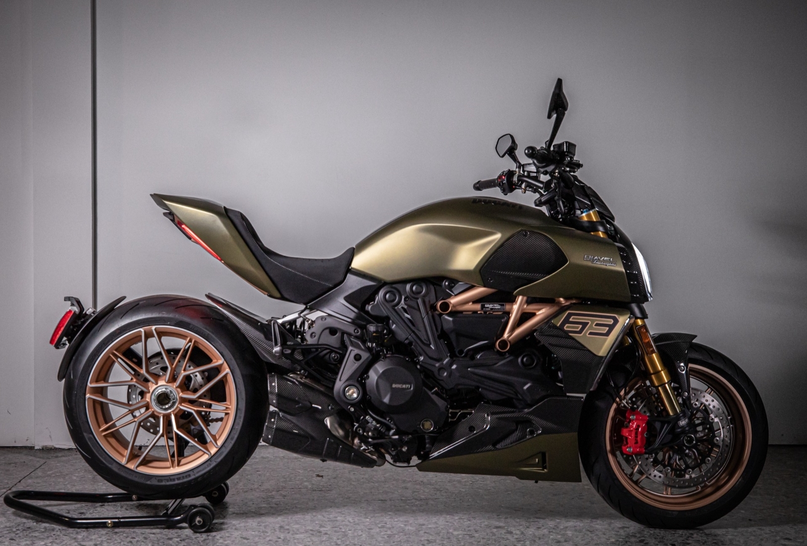 Owner Gea Green Diavel 1260 S LAMBORGHINI WITH ONLY 1 MILE, ONE OF 630 PRODUCED