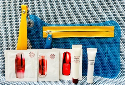 Lot of 8 SHISEIDO Ultimune EYE  CONCENTRATE  Essential Energy EYE DEFINER + bag