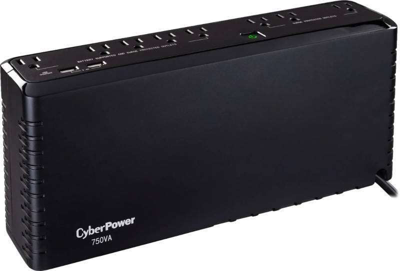CyberPower 750VA Battery Back-Up System 375W - Black SL750U