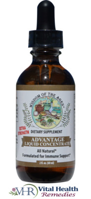 Wisdom of the Ages  - Advantage Liquid Concentrate - 2 fl oz - GSE
